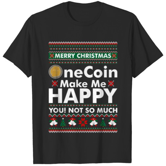 Discover Merry Christmas One Coin Make Me Happy T-shirt