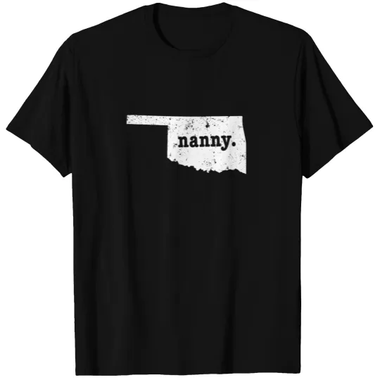 Best Nanny Oklahoma Grandma T-shirt
