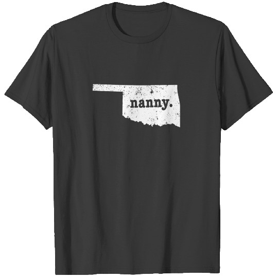 Best Nanny Oklahoma Grandma T-shirt
