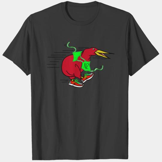 Kiwi Bird Running T-shirt