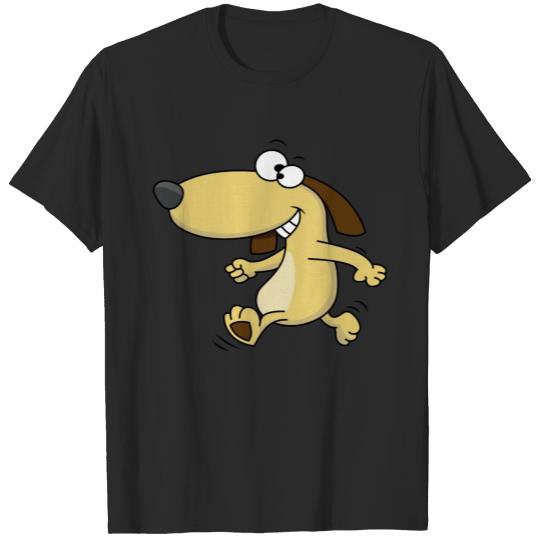 Discover Dog Cartoon T-shirt