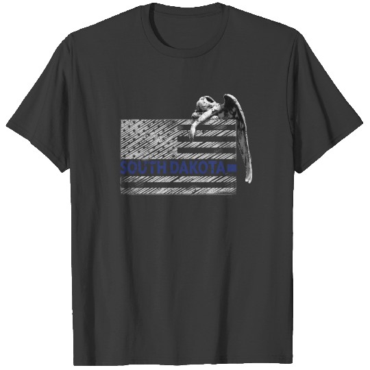 South Dakota Police State Police Guardian Angel T-shirt