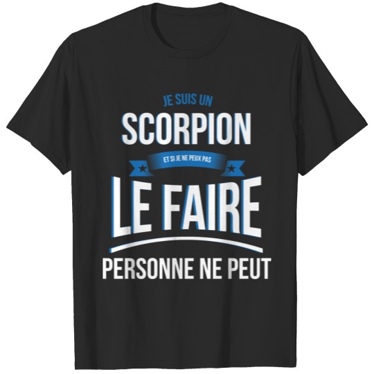 Scorpio nobody can gift T-shirt
