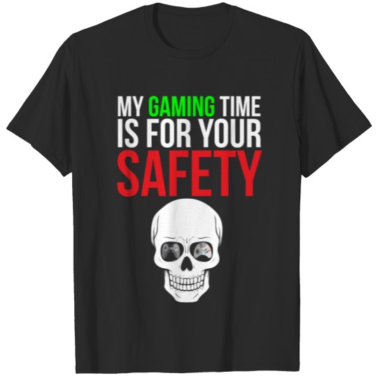 Discover Gaming Time Funny Video Games T-shirt T-shirt