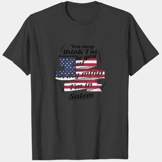 THERAPIE URLAUB AMERICA USA TRAVEL Salem T-shirt