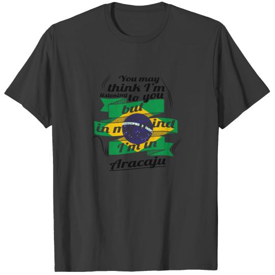 Discover URLAUB brasilien brasil TRAVEL I M IN Brazil Araca T-shirt