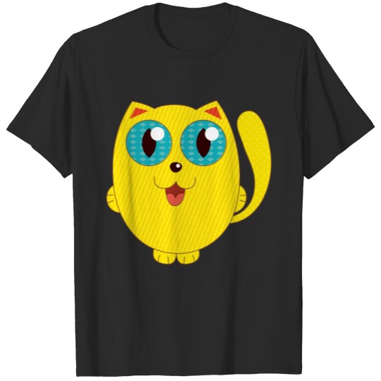 Discover Cute cartoon kitty T-shirt