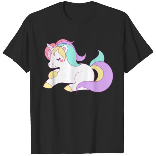 Discover Cartoon Unicorn T-shirt