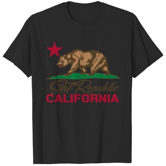 Discover California Surfer Republic T-shirt