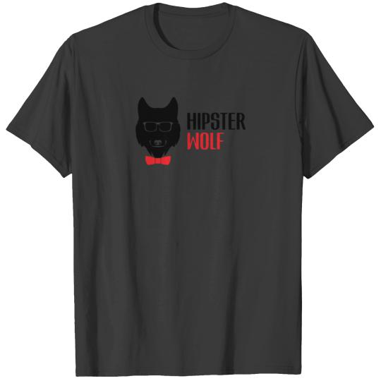 HIPSTER WOLF T-shirt