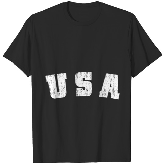 Distressed USA American Pride Patriotic T-shirt