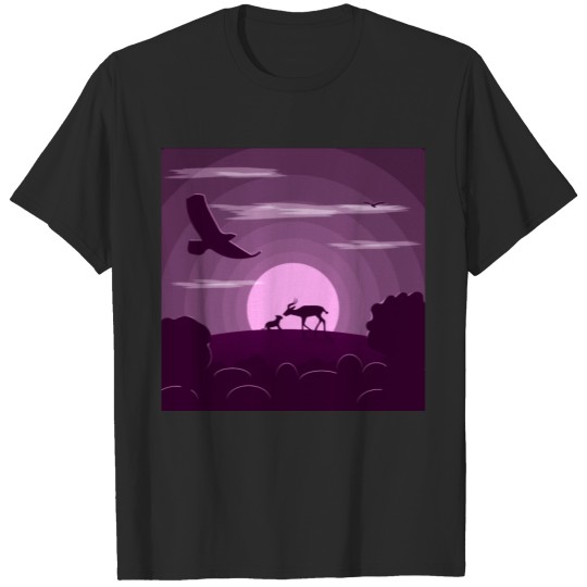 Discover Night wild life T-shirt