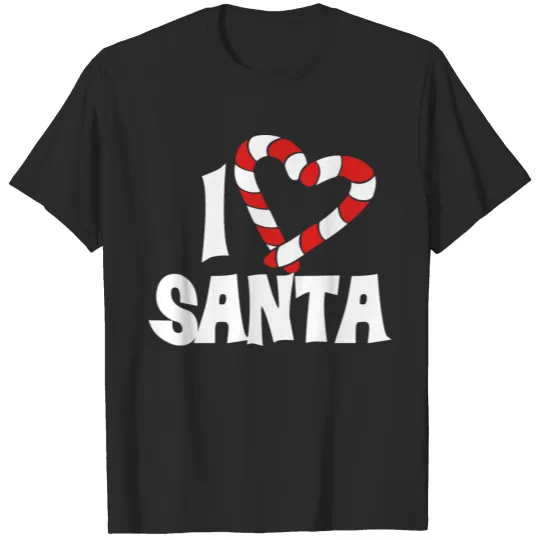 Discover I Love Santa T-shirt