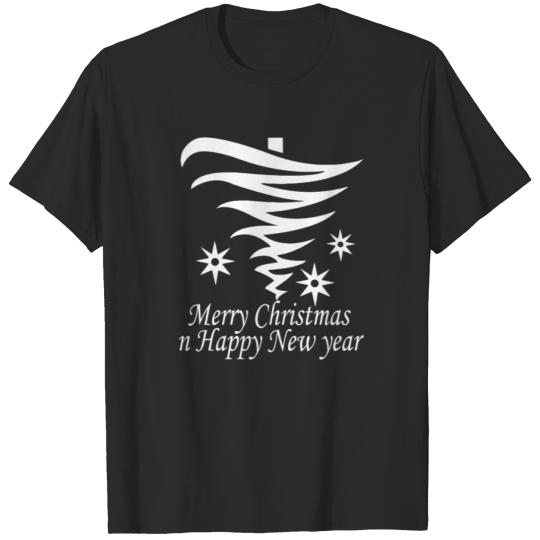 Discover Merry Christmas n Happy New Year funny tshirt T-shirt