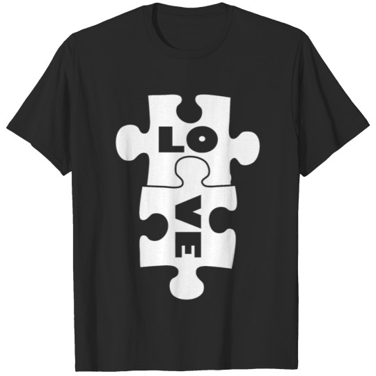 Discover lovepuzzle wite T-shirt