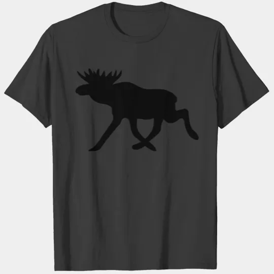 Elk Moose Reindeer Deer Hunter Scandinavia Gift T-shirt
