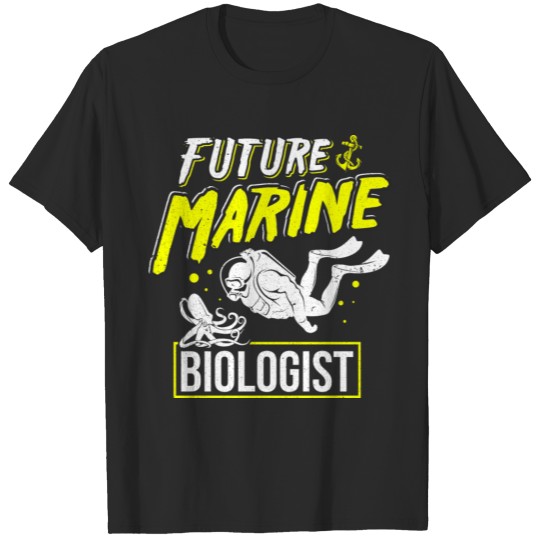 Discover Future Marine Biologist Octopus Biology Student T-shirt