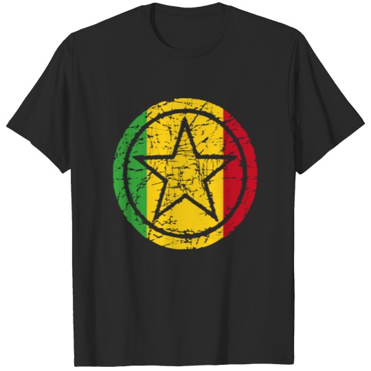 Discover wurzeln stern heart love heimat Mali png T-shirt
