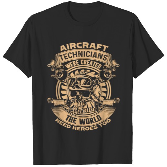 Discover Aircraft Technicians T Shirts T-shirt