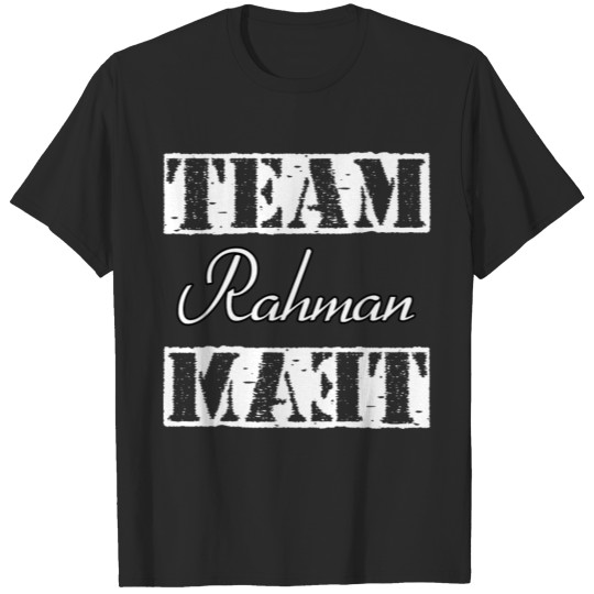 Discover Team Rahman T-shirt