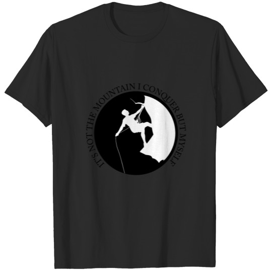 Discover Climbing - Climber - Hobby - Gift - Mountains T-shirt