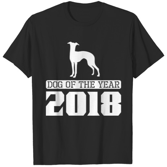 Italian Greyhound Dog Of The Year 2018 T-shirt