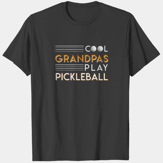 Cool Grandpa Play Pickleball Pride Shirt T-shirt