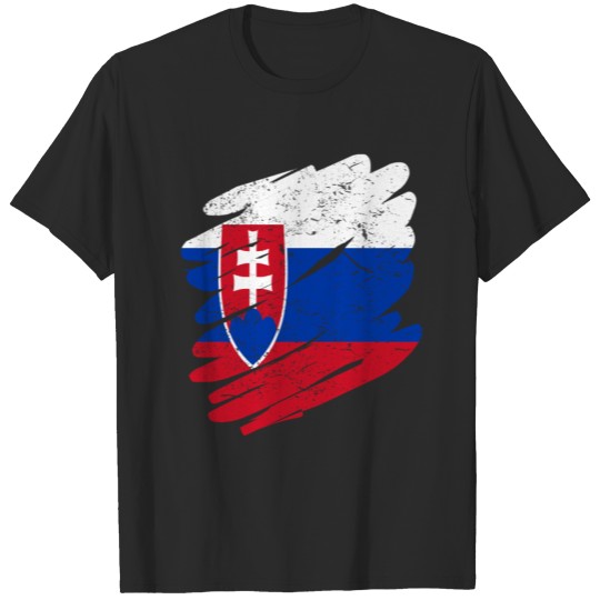 Discover Pinsel Land Heimat Slowakei T-shirt