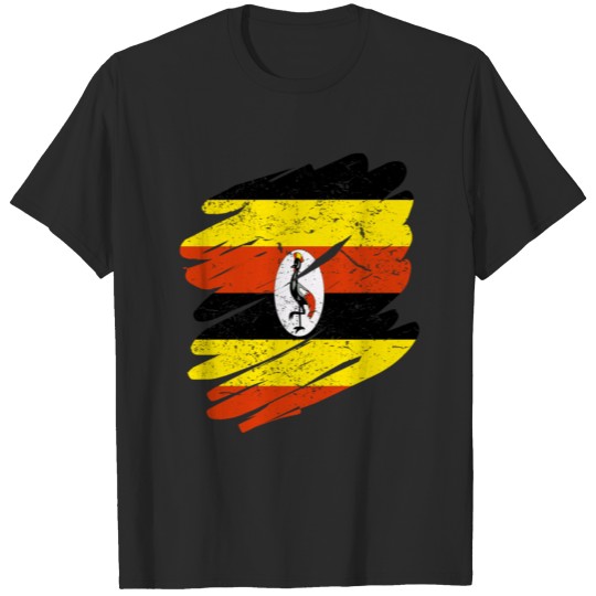 Discover Pinsel Land Heimat Uganda T-shirt