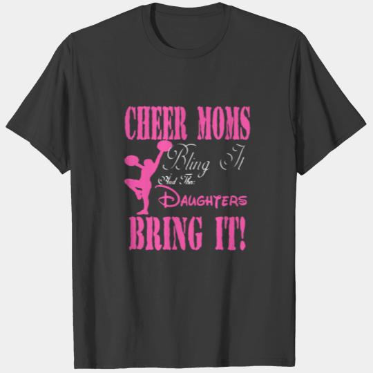 Cheerleader Cheer Mom T Shirt T-shirt