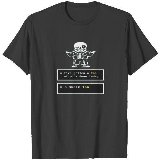 Undertale Sans T shirt T-shirt