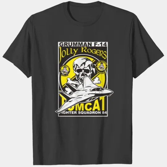 F-14 Tomcat VF-84 Jolly Rogers T-shirt