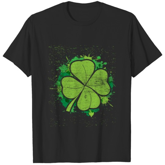 Discover Cloverleaf St. Patricks Day gift party beer pub T-shirt