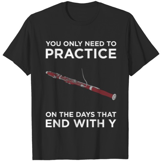 Discover Practice Bassoon Music Orchestra T-Shirt T-shirt