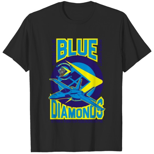 Discover F/A-18 Hornet VFA-146 Blue Diamonds T-shirt