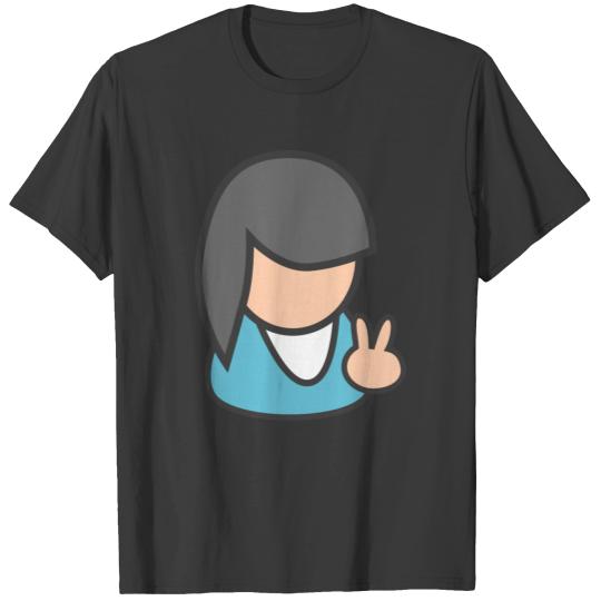 weltfrieden auf erden world peace on earth love62 T-shirt