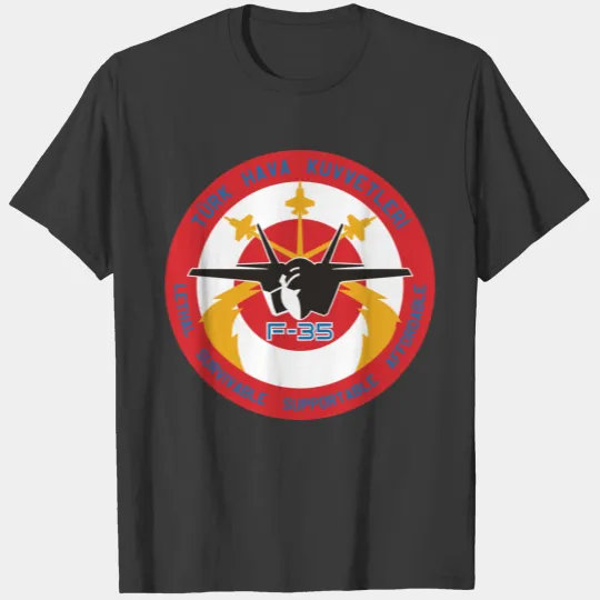F-35 Lightning II Turkish T-shirt