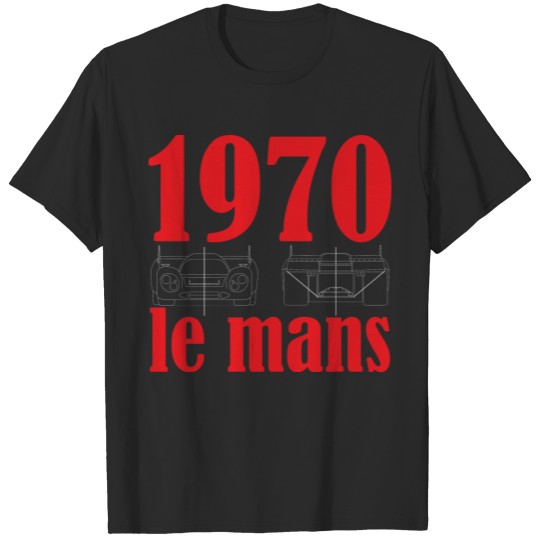 Discover Le mans 1970 T-shirt