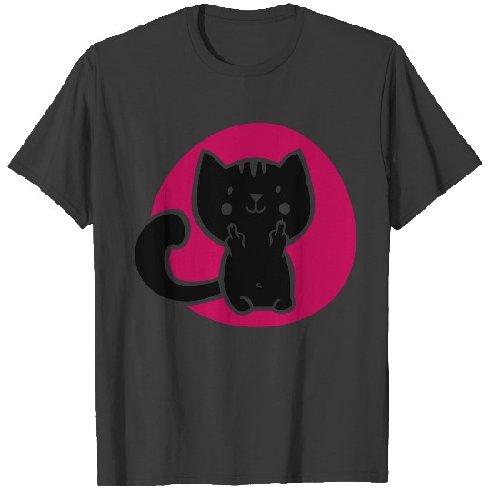 I do what i want - Cat Middle Finger Gift T-shirt
