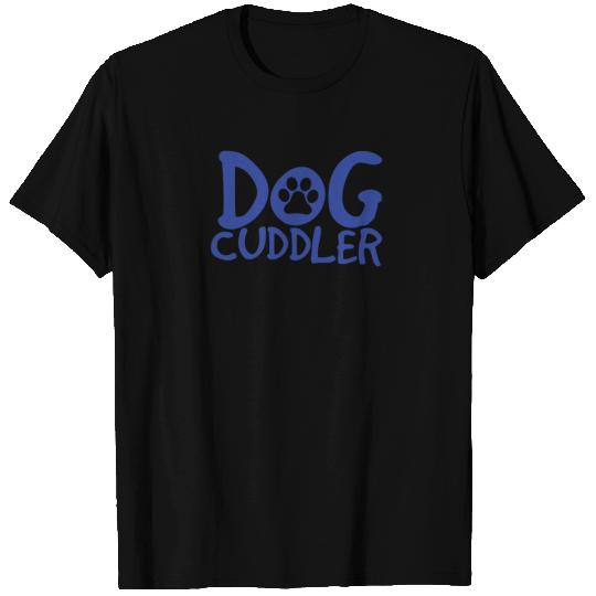 Dog Cuddler Off Shoulder tops T-shirt
