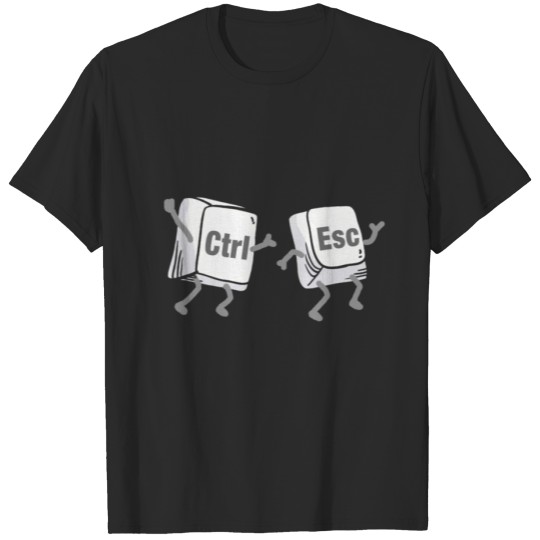 Discover Ctrl Esc Keyboard - Funny Gift - Shirt T-shirt