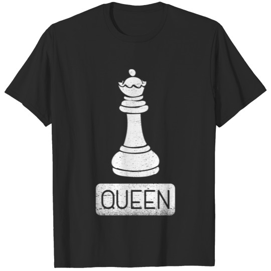 Discover Queen Chess Piece Gift T-shirt