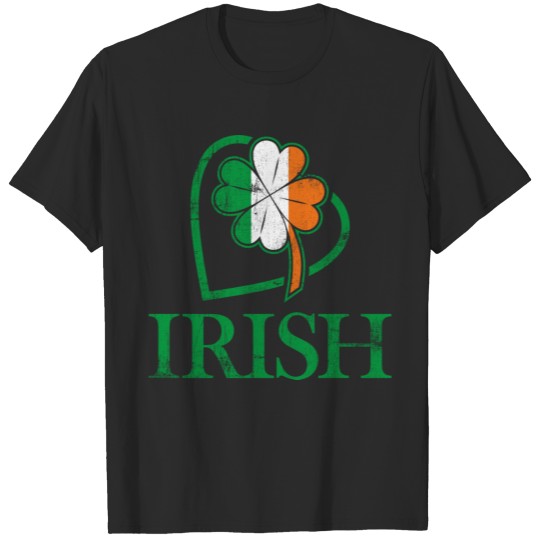 Discover I love Ireland and Irish signs and colours T-shirt