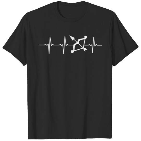 Discover My heart beats for archery - Gift T-shirt