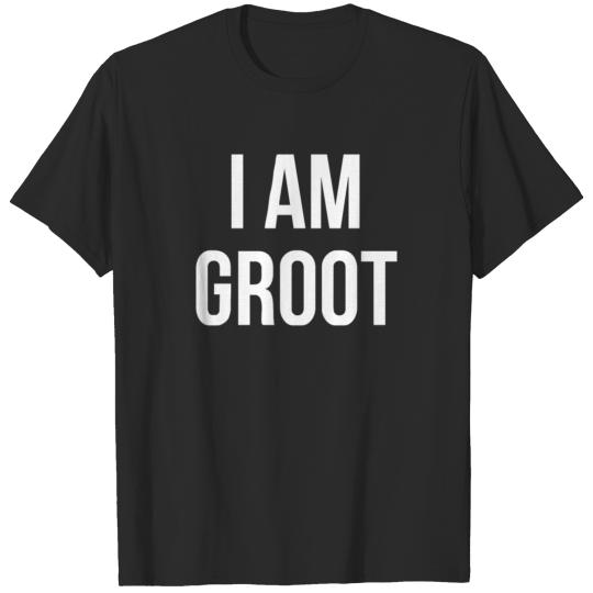 I am Groot Funny Slogan T-shirt