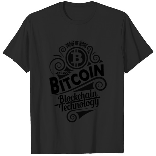Discover Bitcoin Blockchain Technology T-shirt