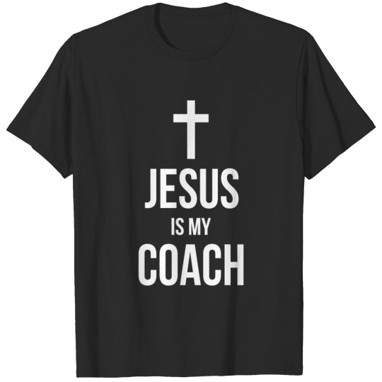 Jesus Is My Coach Funny Religion T-shirt