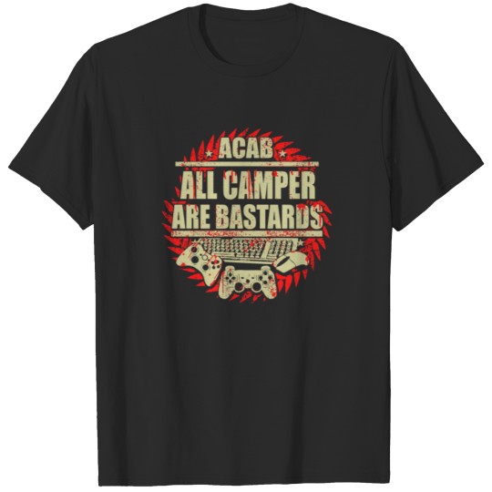 Discover New Design Acab all camper are bastards T-shirt