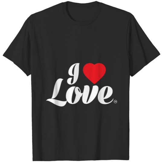 Discover I Love Love T-shirt
