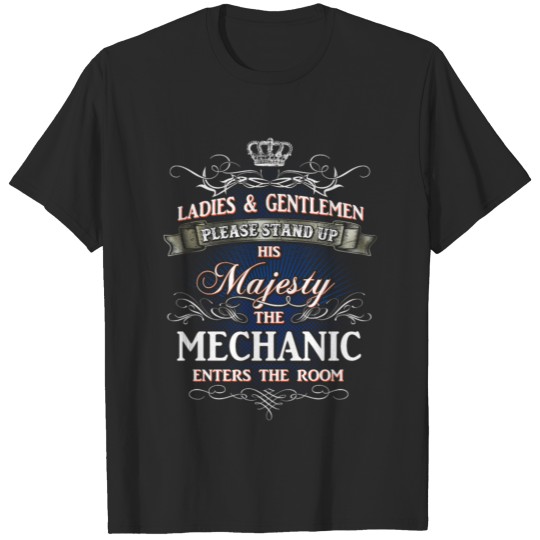 Shirts for Men, Job Shirt Mechanic T-shirt